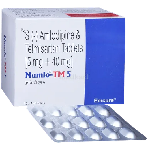 numlo tm 5mg tablet 15's